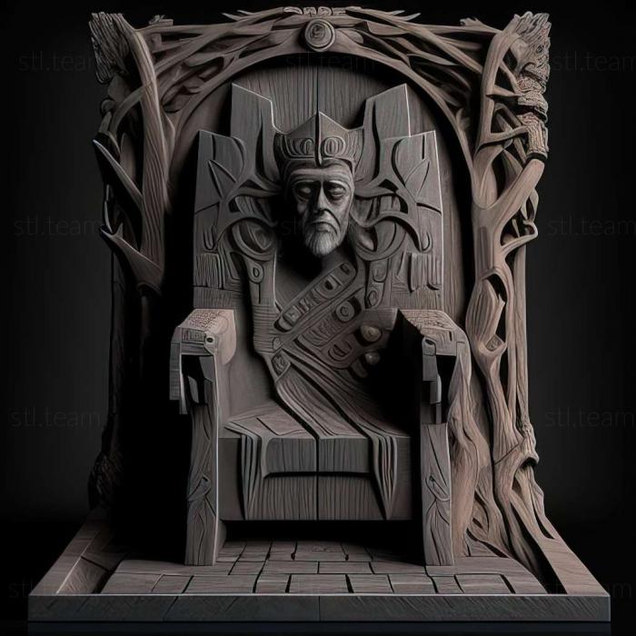3D модель Гра Dungeon Siege Throne of Agony (STL)